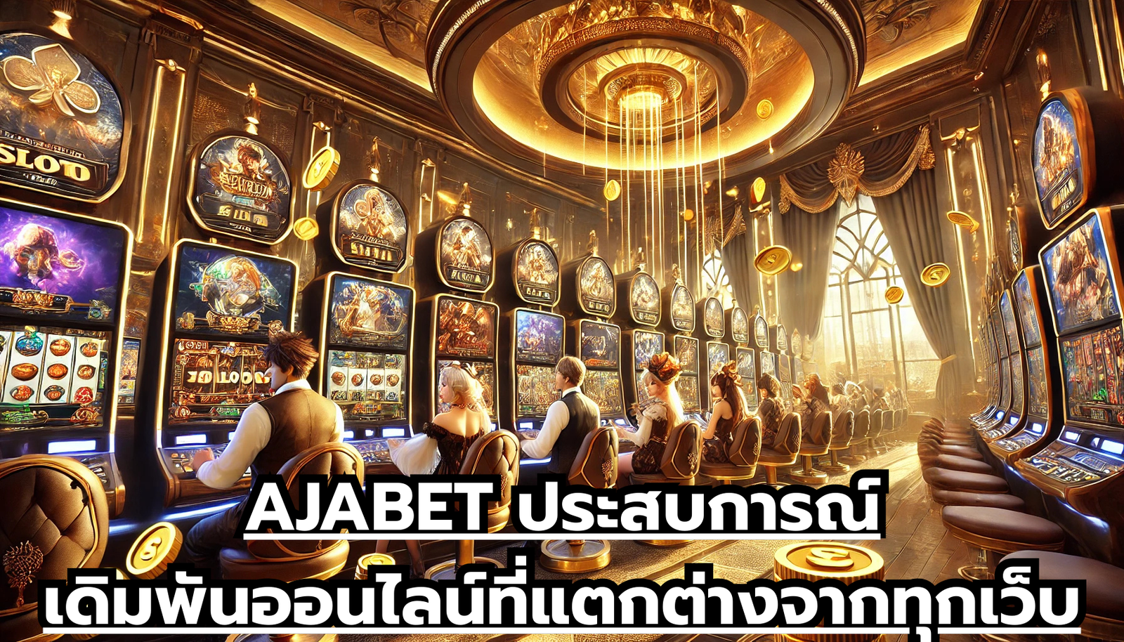 AJABET ประสบการณ์เดิมพันออนไลน์ที่แตกต่างจากทุกเว็บ