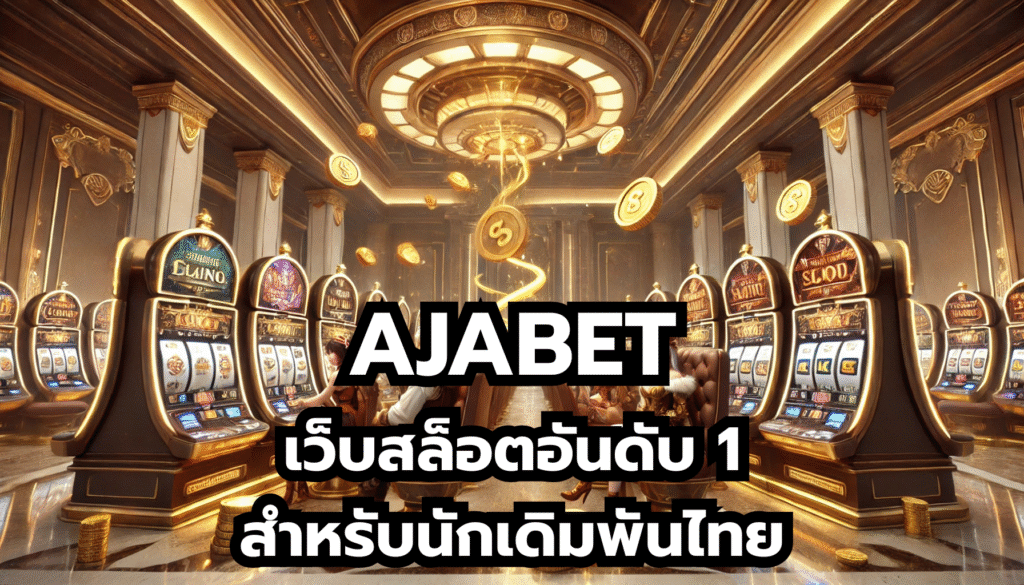 AJABET เว็บสล็อตอันดับ 1 สำหรับนักเดิมพันไทย